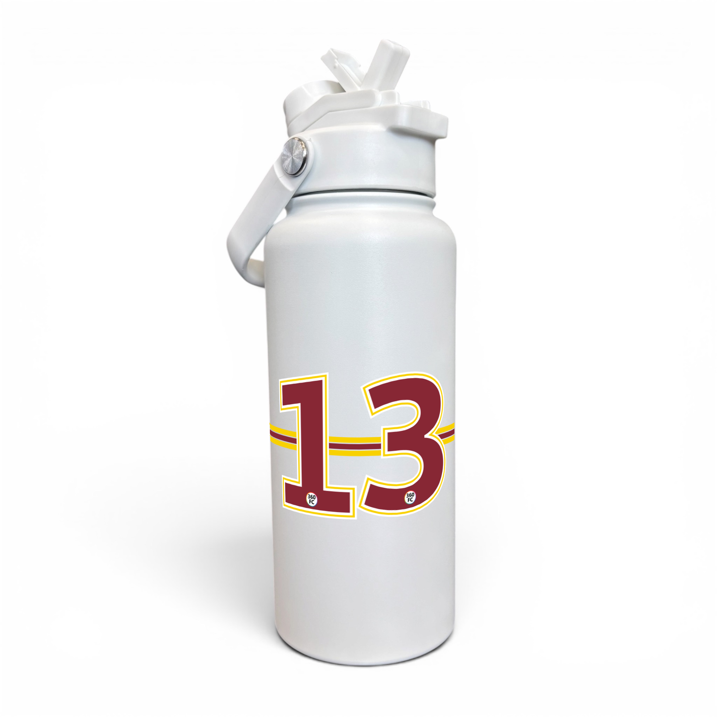 Brisbane Numbers Stainless Steel Bottle