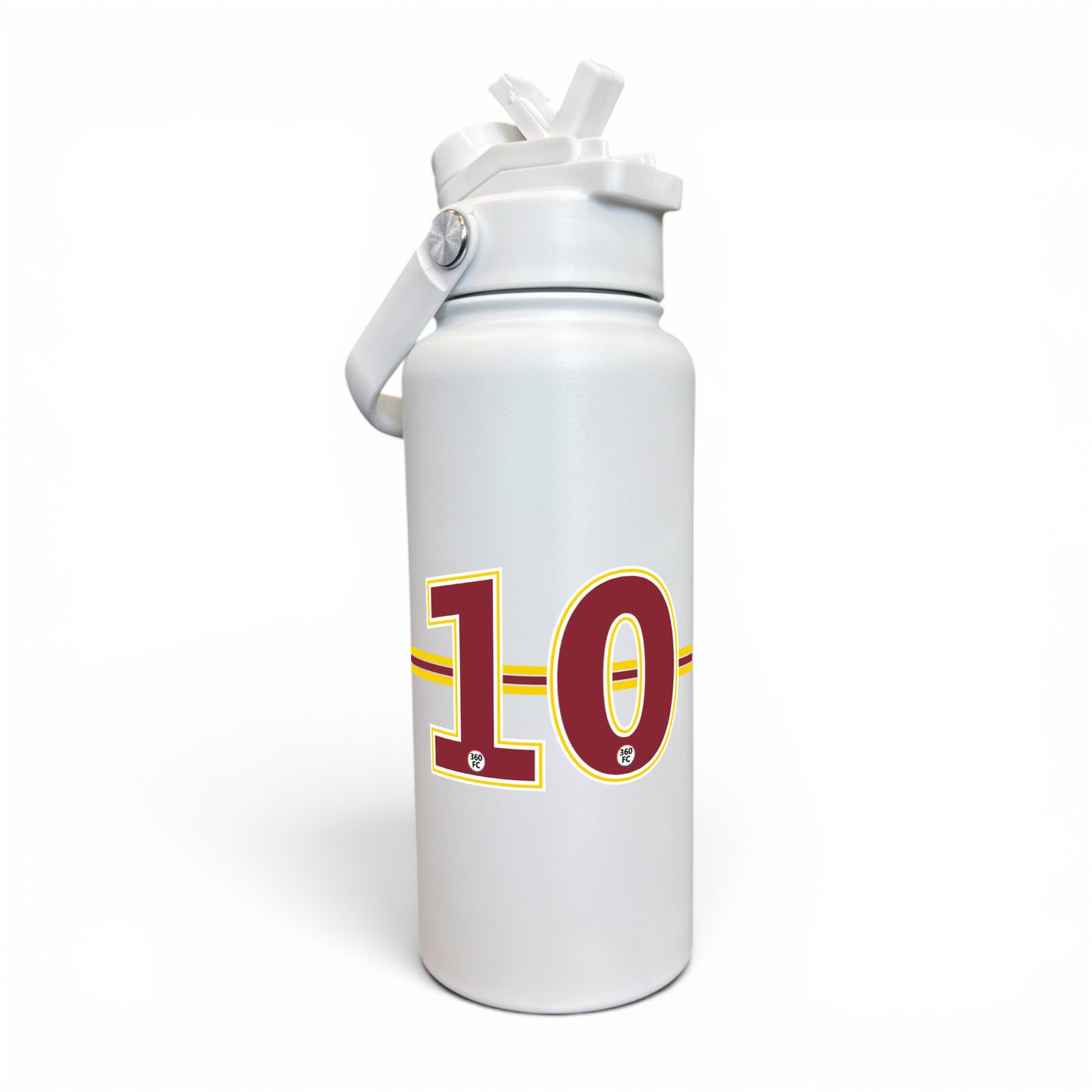 Brisbane Numbers Stainless Steel Bottle