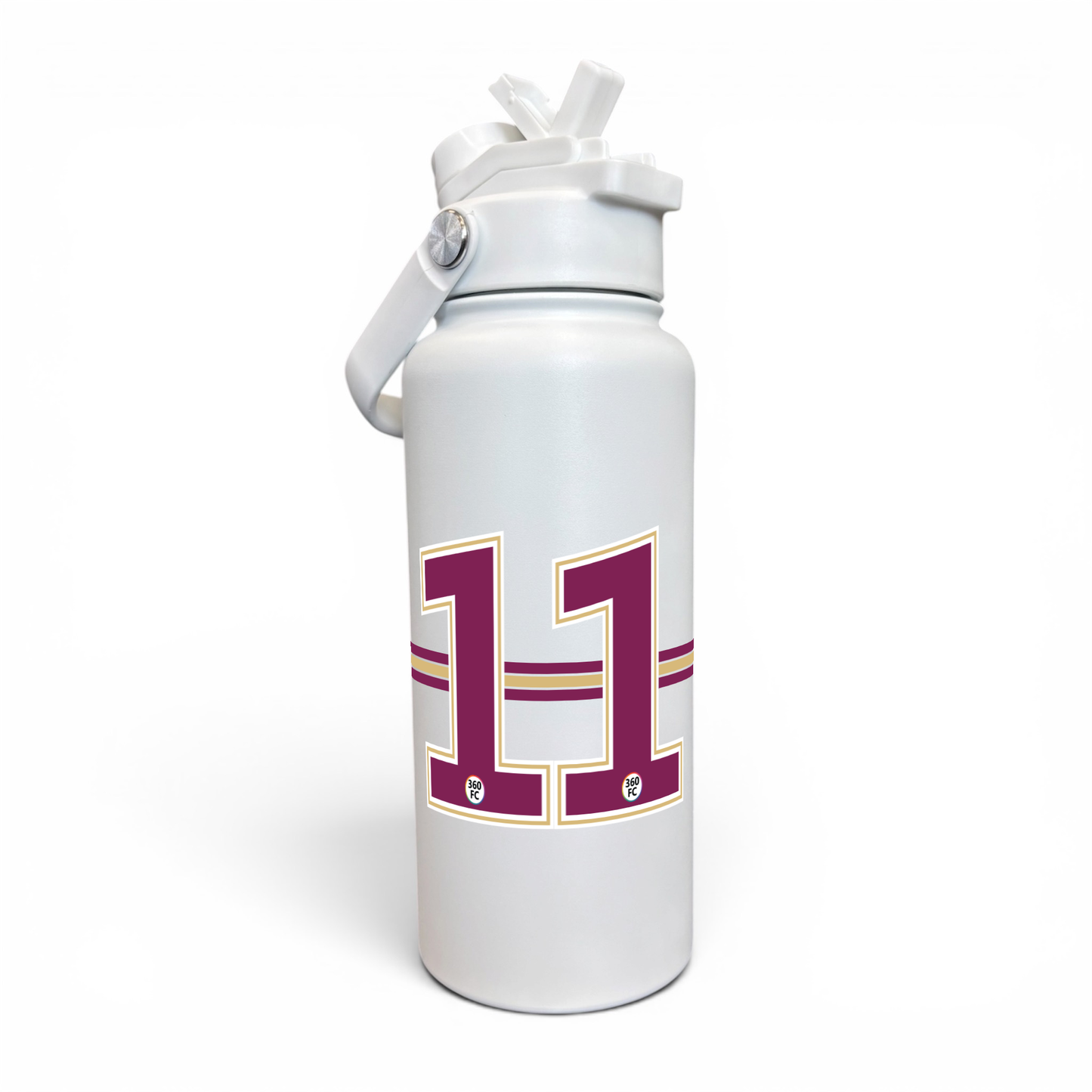 Manly Numbers Stainless Steel Bottle