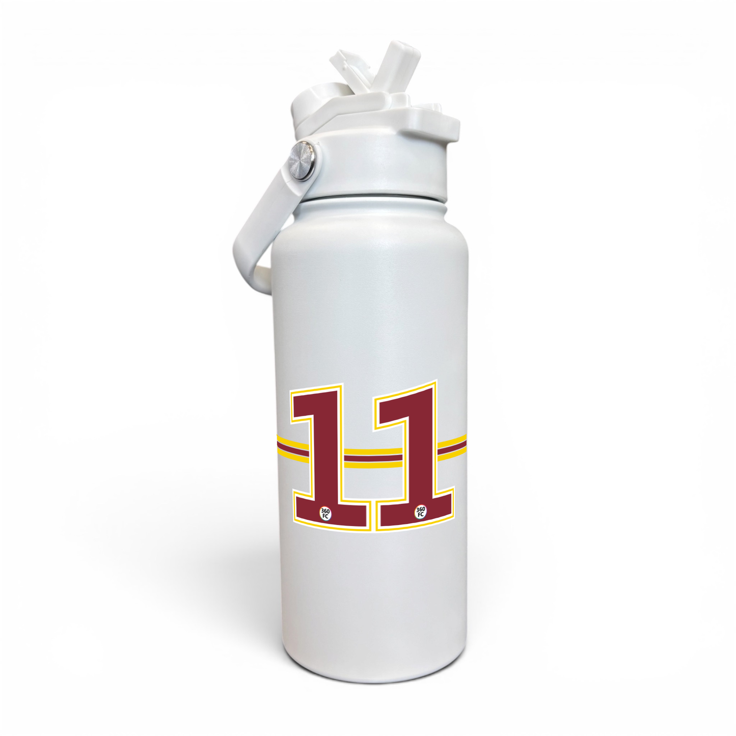 Brisbane Numbers Stainless Steel Bottle