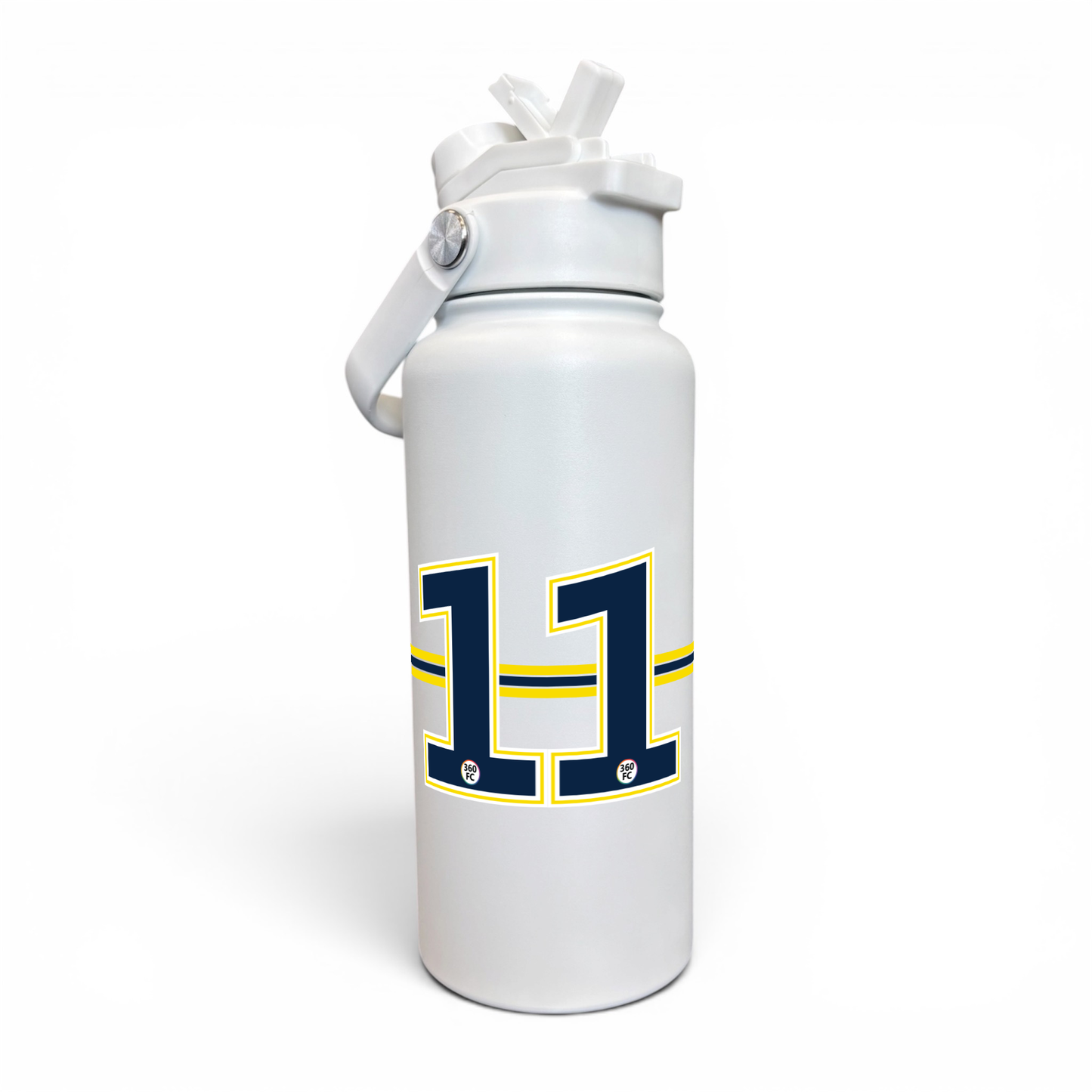 North Queensland Numbers Stainless Steel Bottle