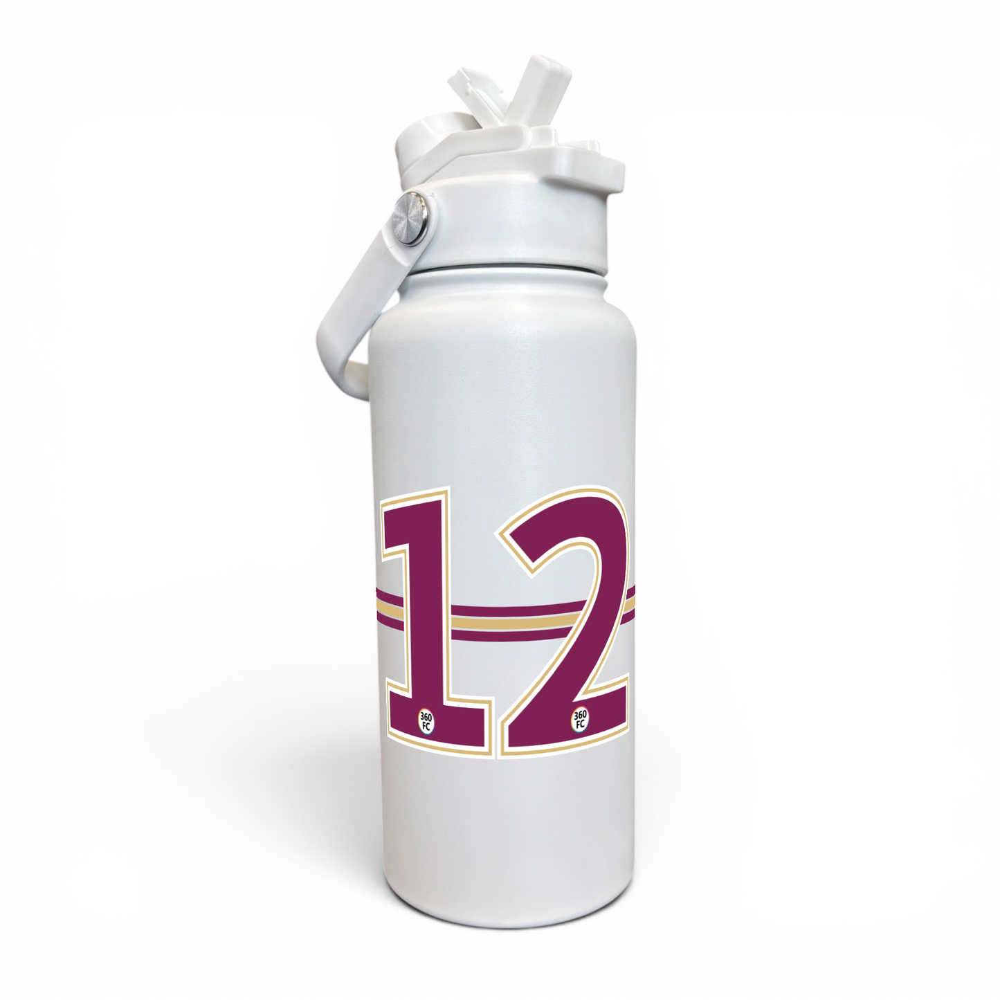 Manly Numbers Stainless Steel Bottle