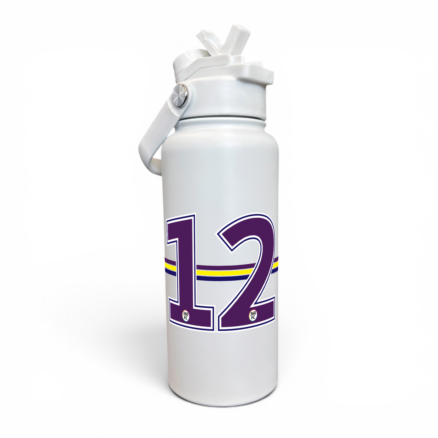 Melbourne Numbers Stainless Steel Bottle