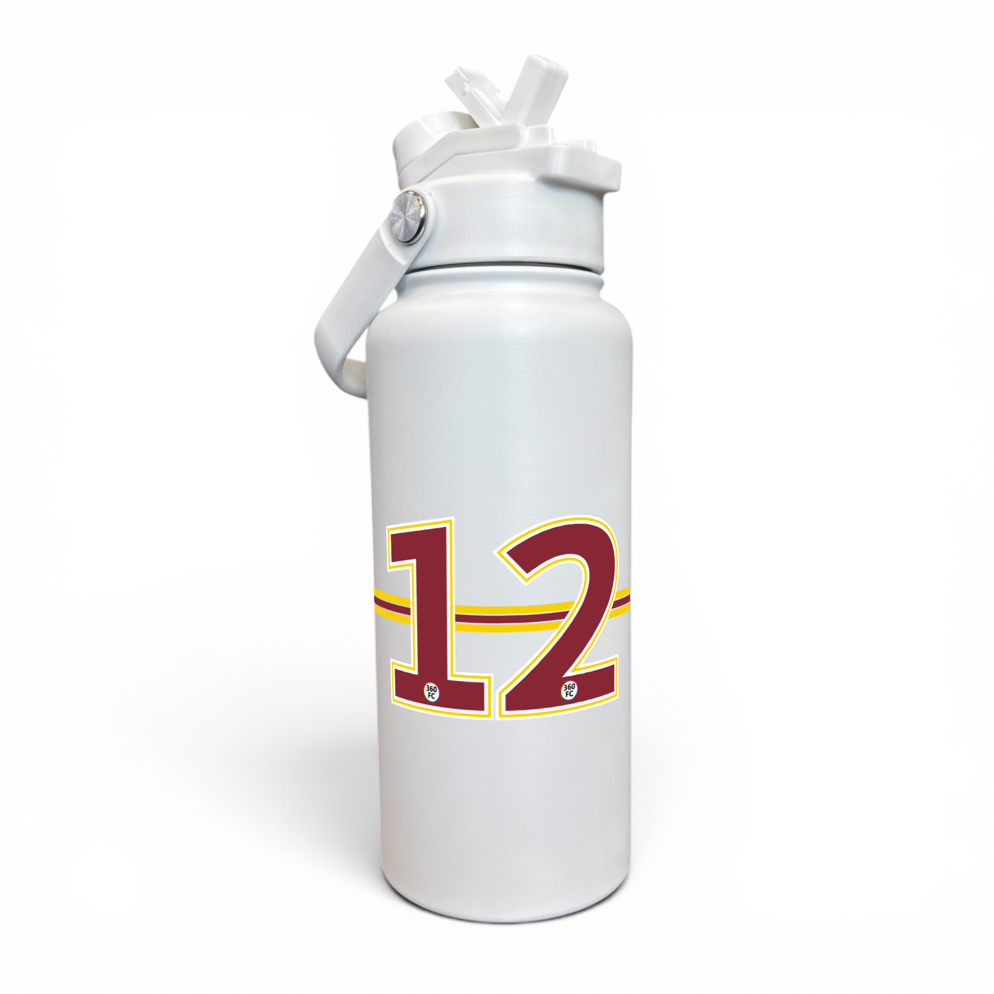 Brisbane Numbers Stainless Steel Bottle