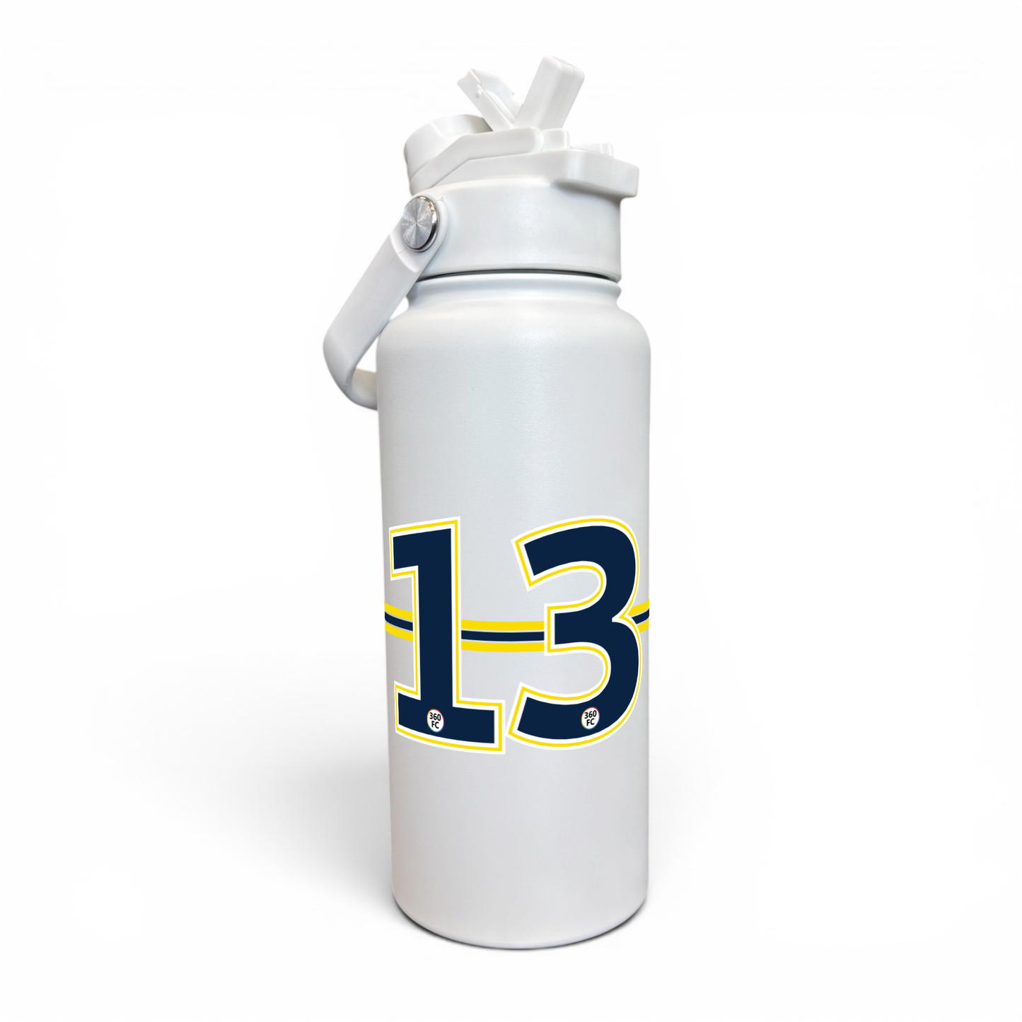 North Queensland Numbers Stainless Steel Bottle