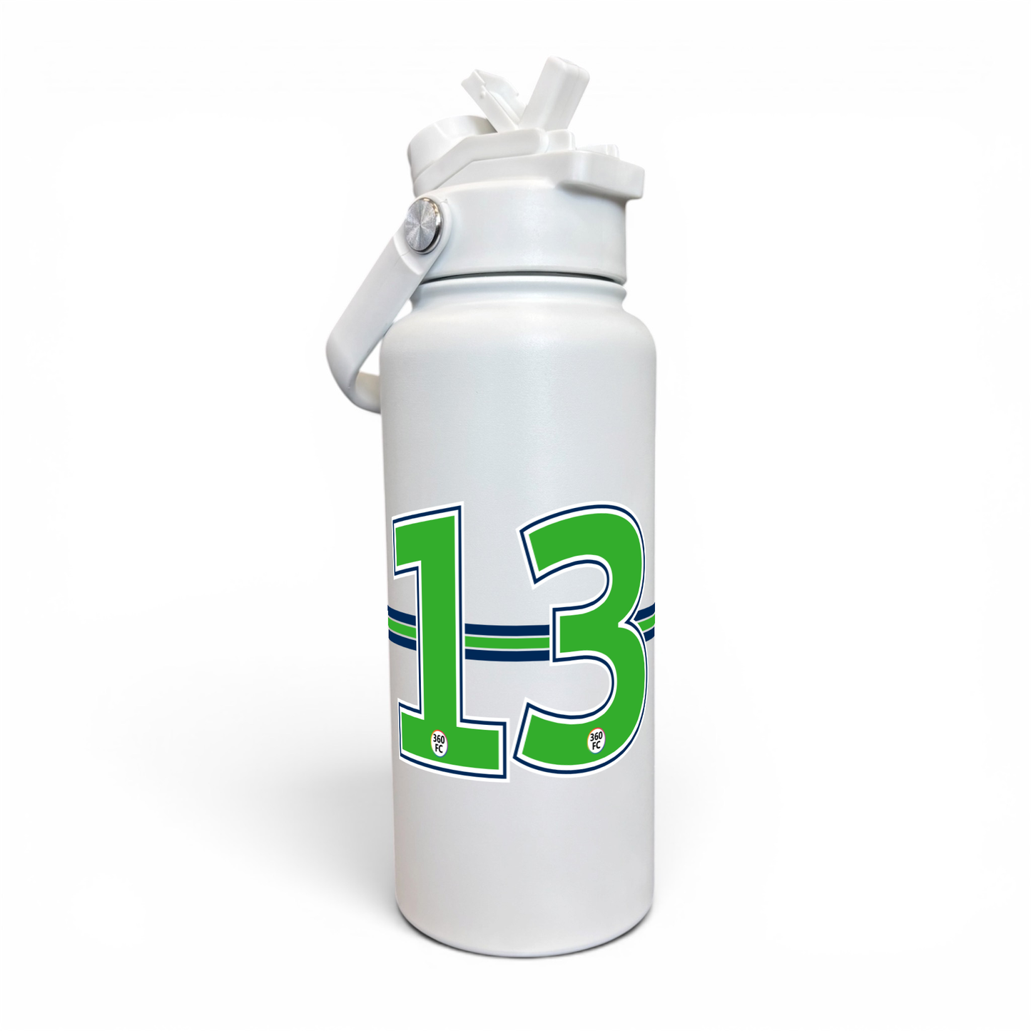 Canberra Numbers Stainless Steel Bottle