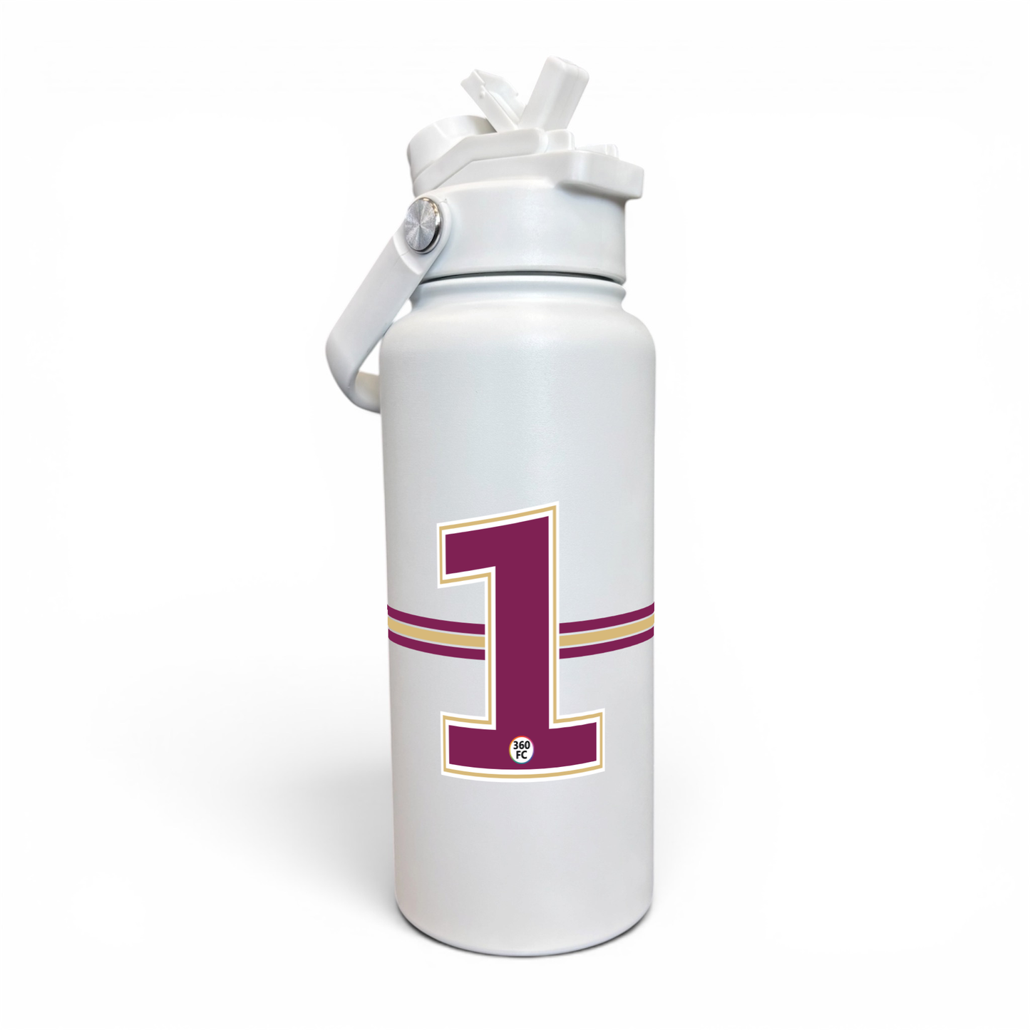Manly Numbers Stainless Steel Bottle