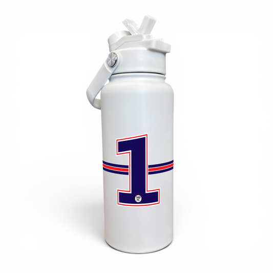 Easts Numbers Stainless Steel Bottle