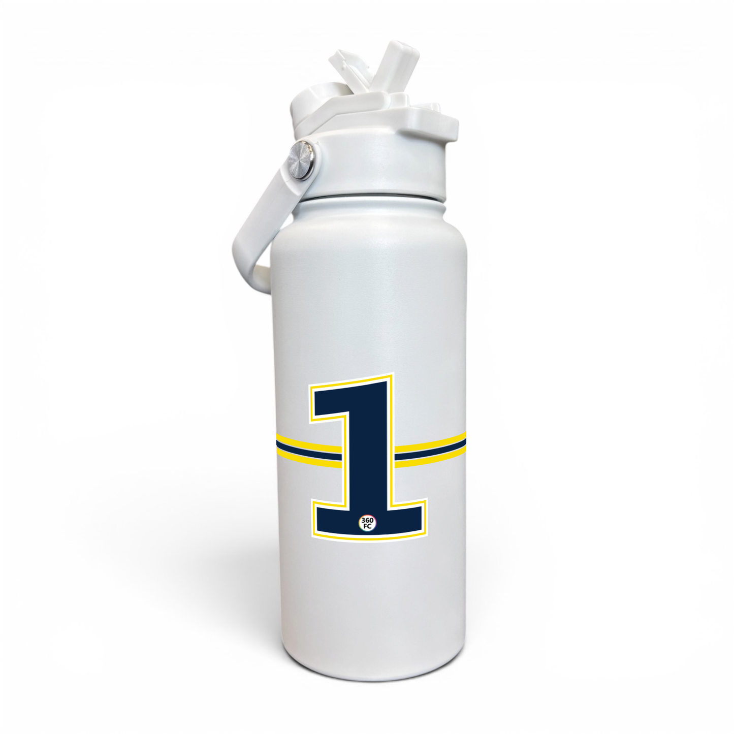 North Queensland Numbers Stainless Steel Bottle