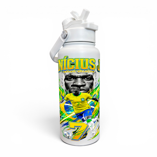 Premium 1 Litre Stainless Sipper Bottle - Vini Jr