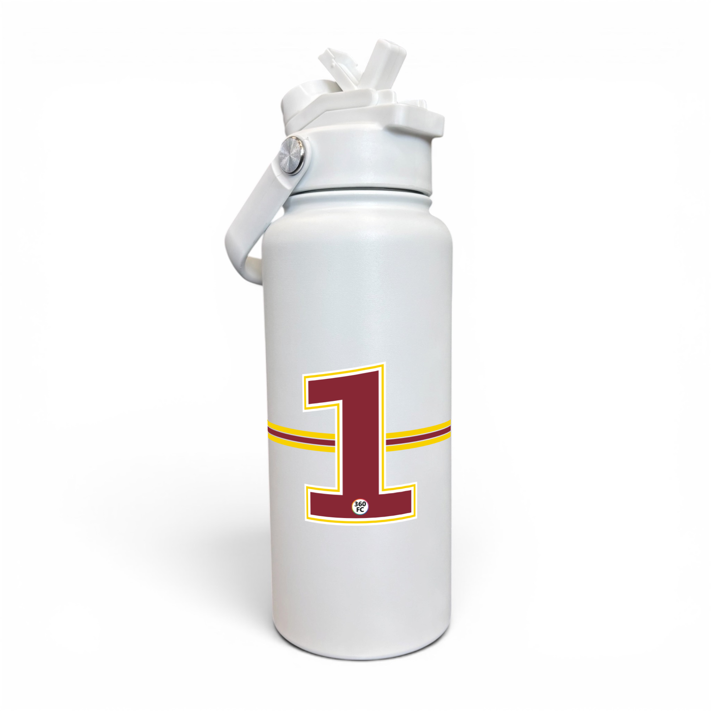 Brisbane Numbers Stainless Steel Bottle
