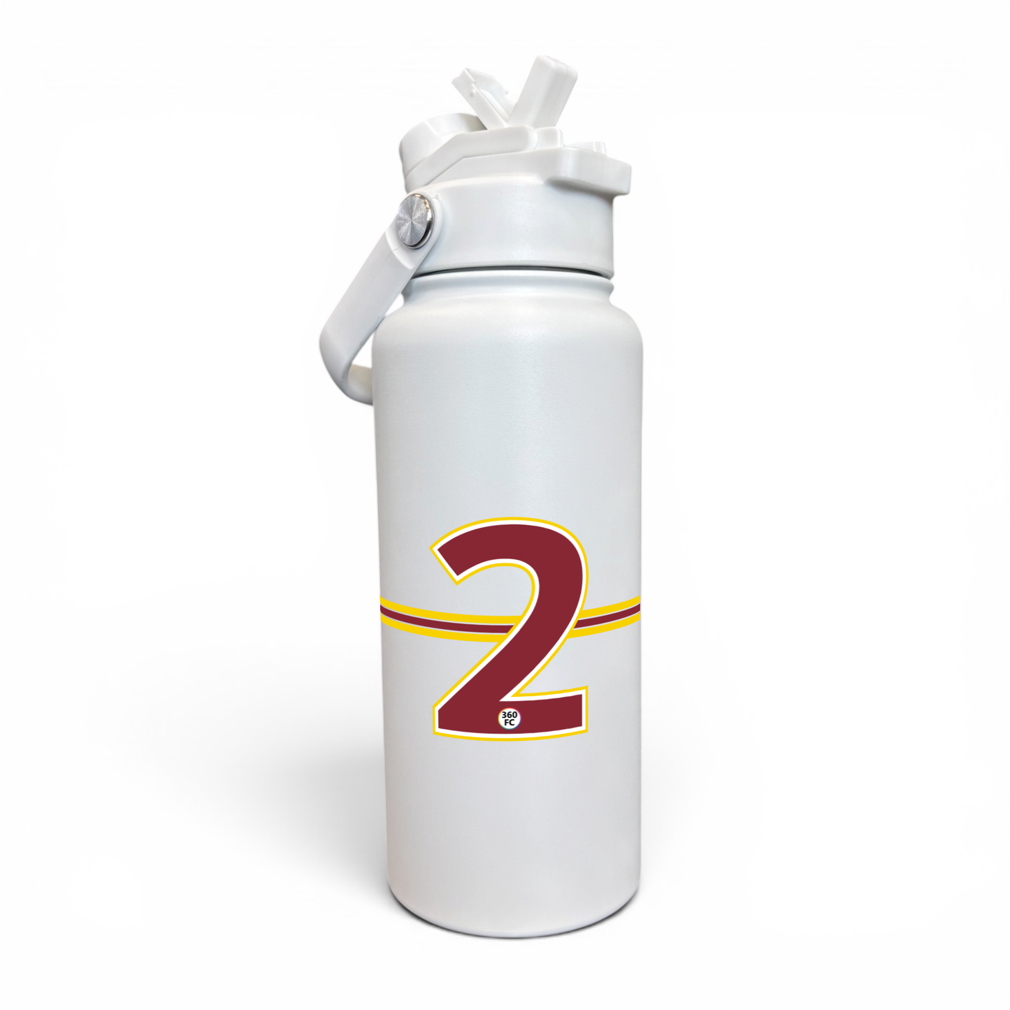Brisbane Numbers Stainless Steel Bottle