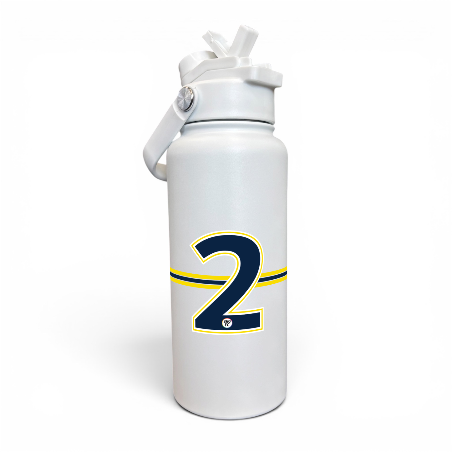 North Queensland Numbers Stainless Steel Bottle
