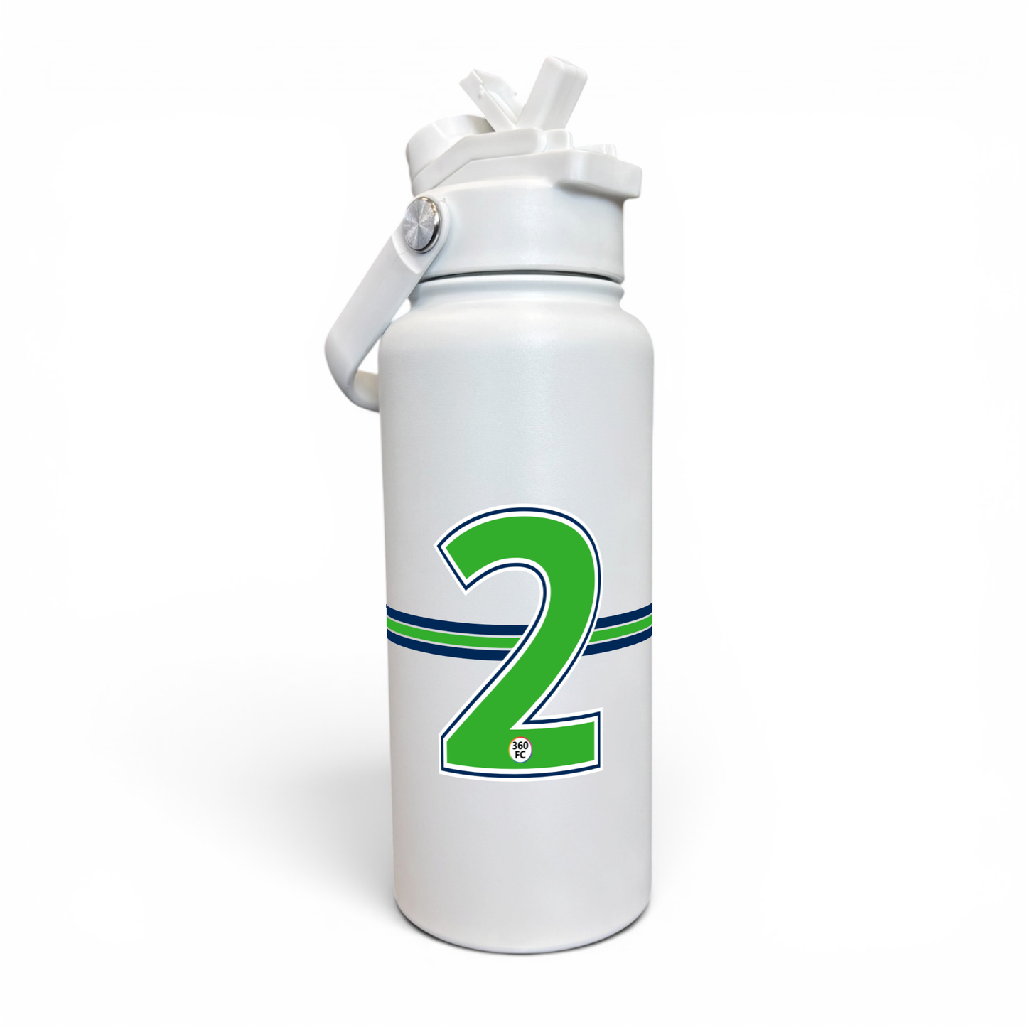Canberra Numbers Stainless Steel Bottle