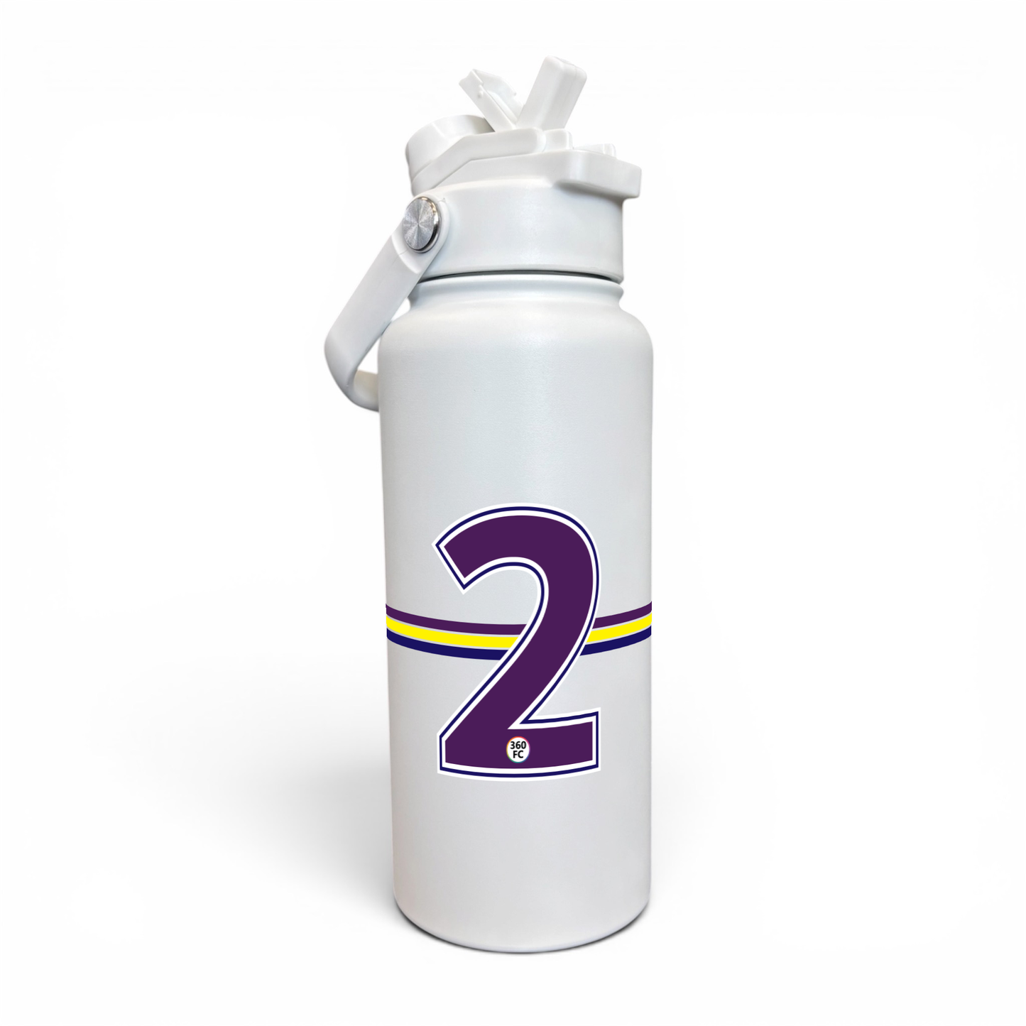 Melbourne Numbers Stainless Steel Bottle