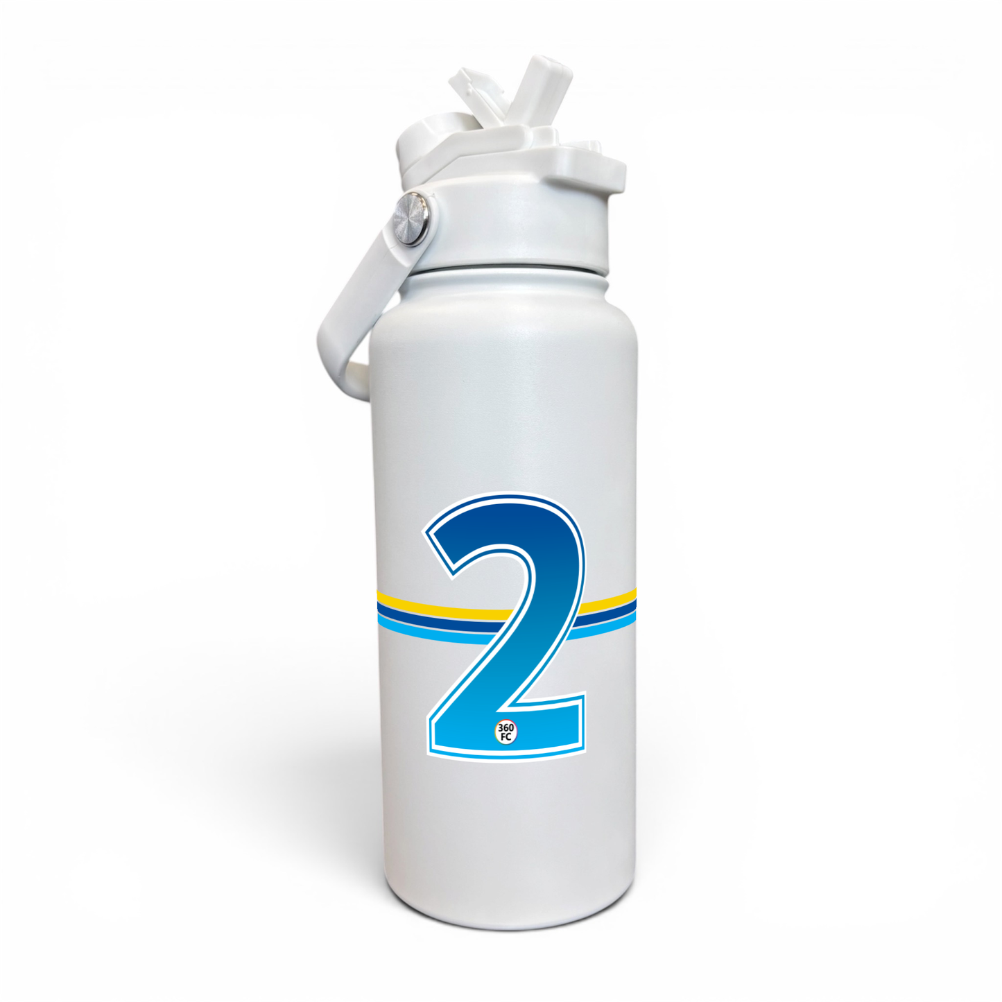 Gold Coast Numbers Stainless Steel Bottle