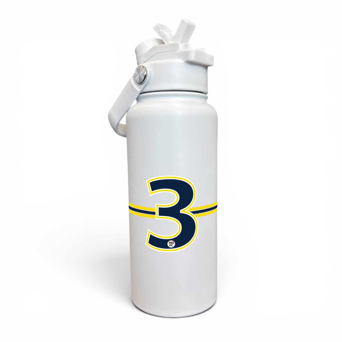 North Queensland Numbers Stainless Steel Bottle