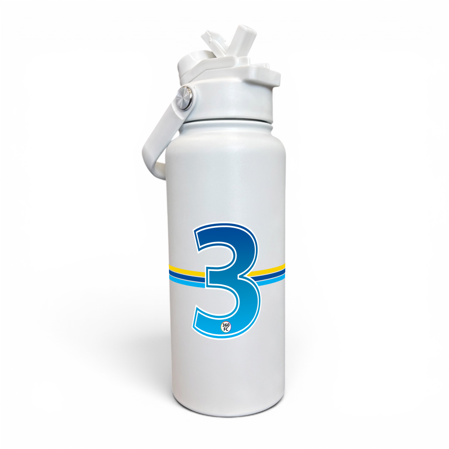 Gold Coast Numbers Stainless Steel Bottle
