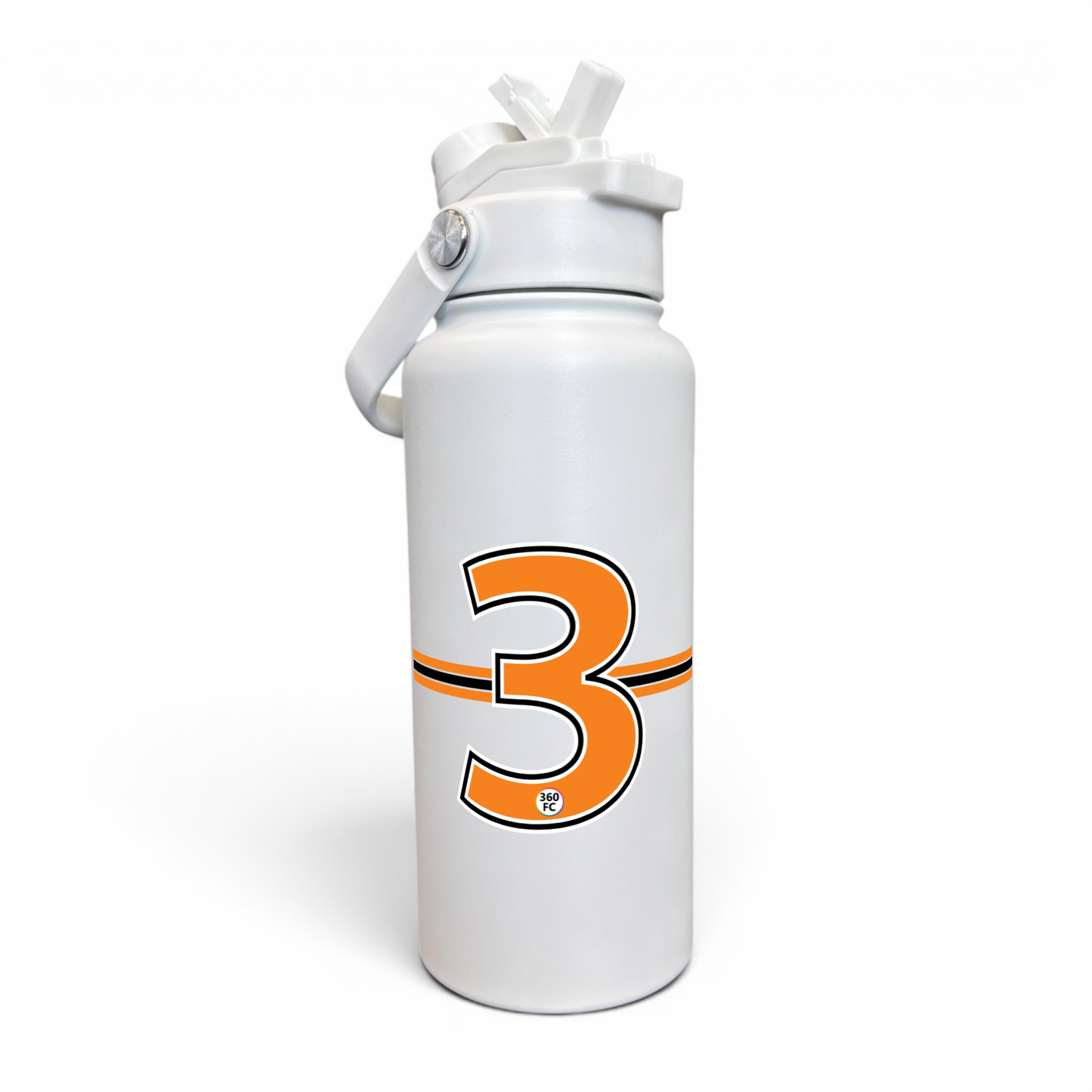 Wests Numbers Stainless Steel Bottle