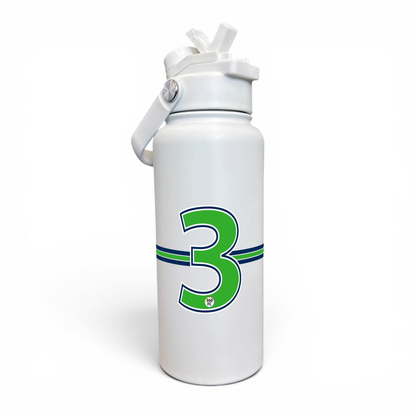 Canberra Numbers Stainless Steel Bottle
