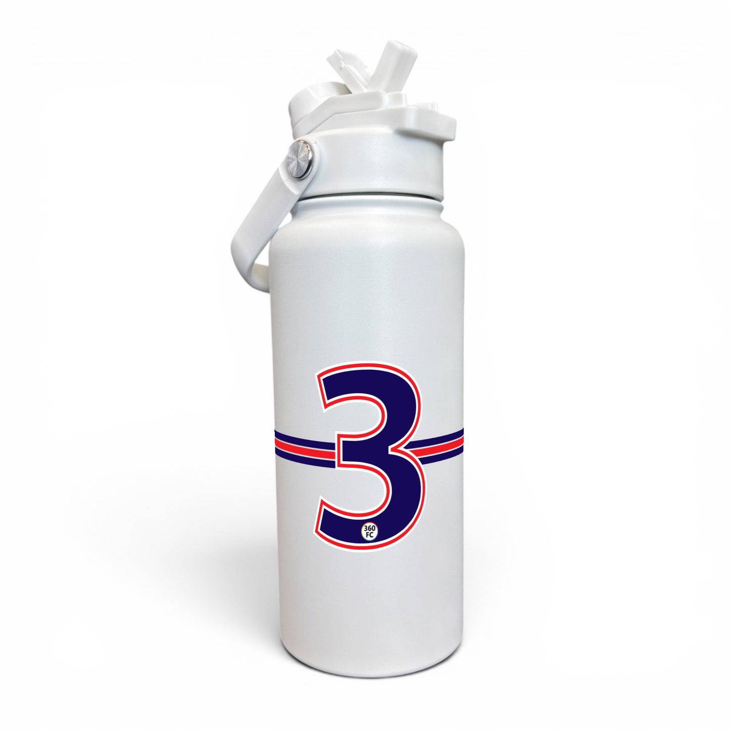 Easts Numbers Stainless Steel Bottle