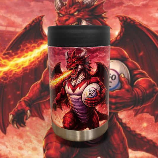 Dragon - Full Colour Stainless Steel Can Cooler