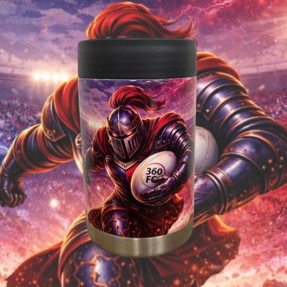 Knight - Full Colour Stainless Steel Can Cooler