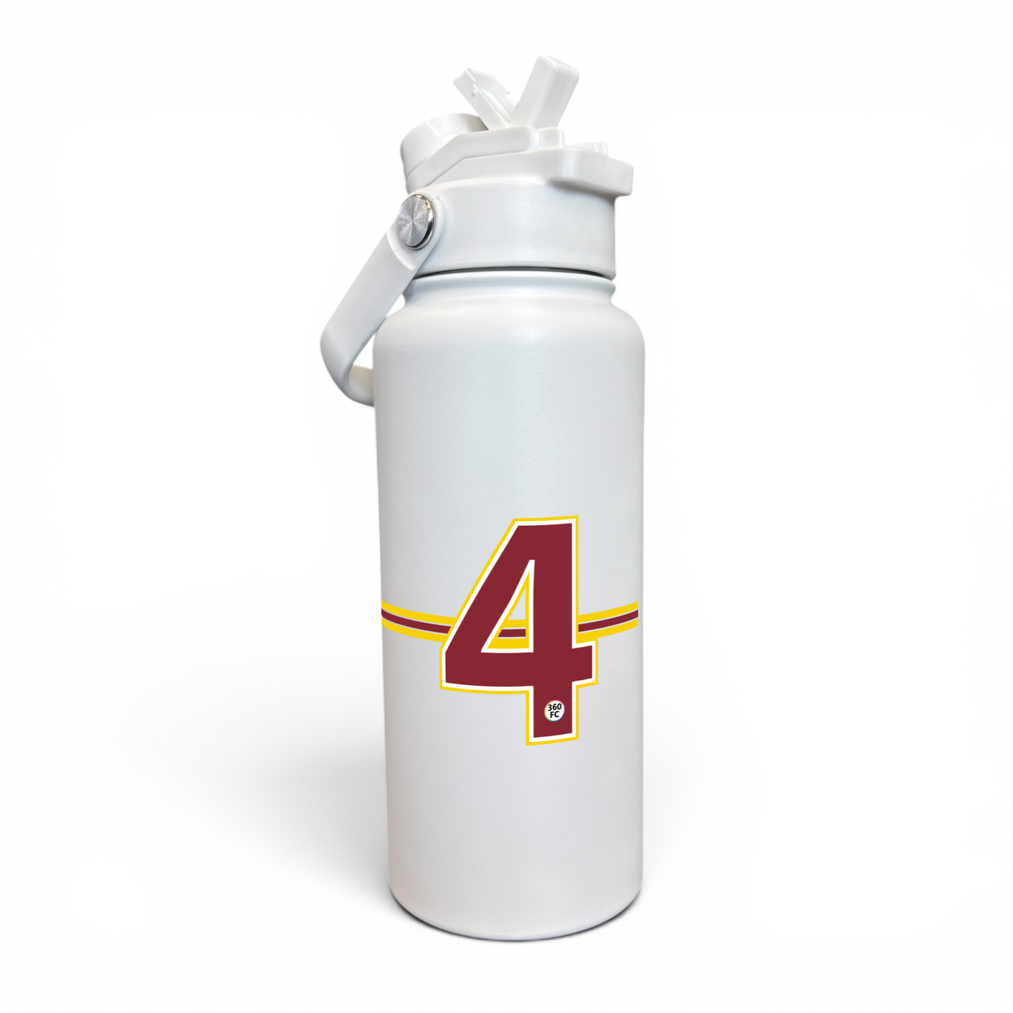 Brisbane Numbers Stainless Steel Bottle