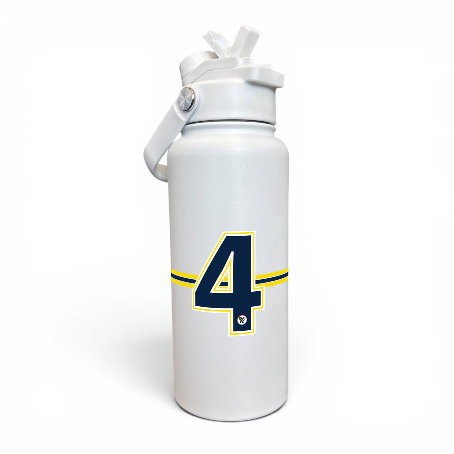 North Queensland Numbers Stainless Steel Bottle