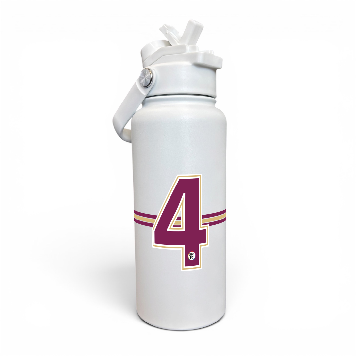 Manly Numbers Stainless Steel Bottle
