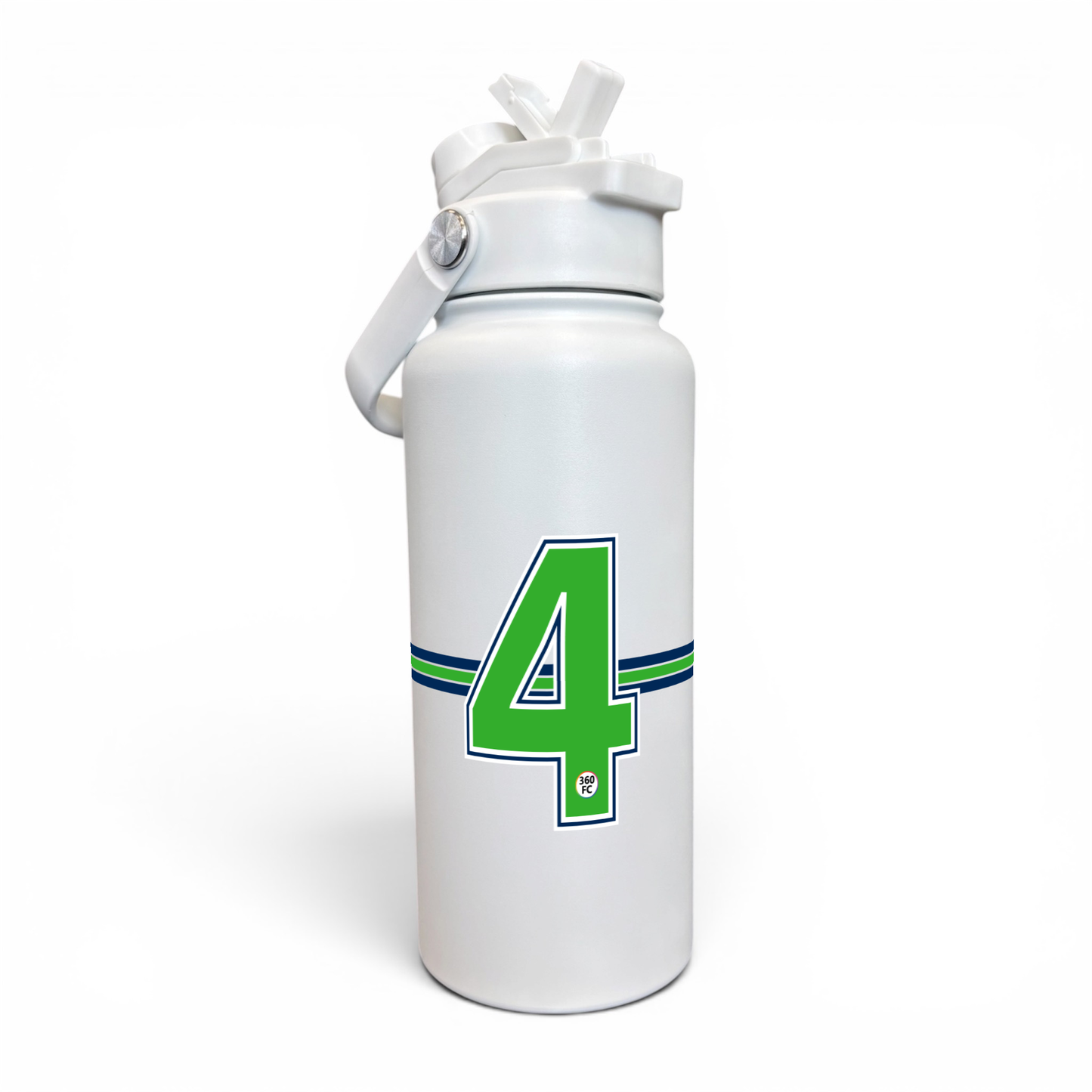 Canberra Numbers Stainless Steel Bottle