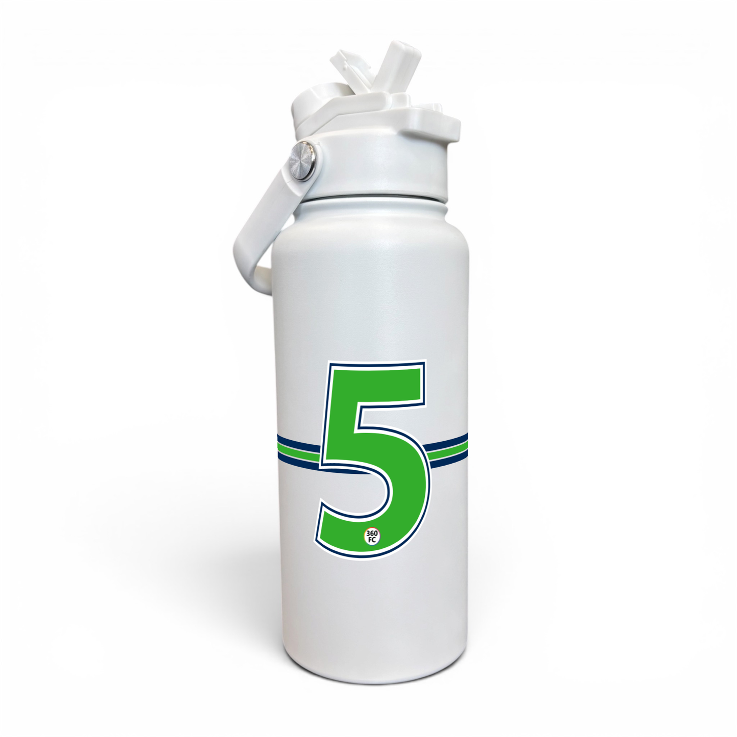 Canberra Numbers Stainless Steel Bottle