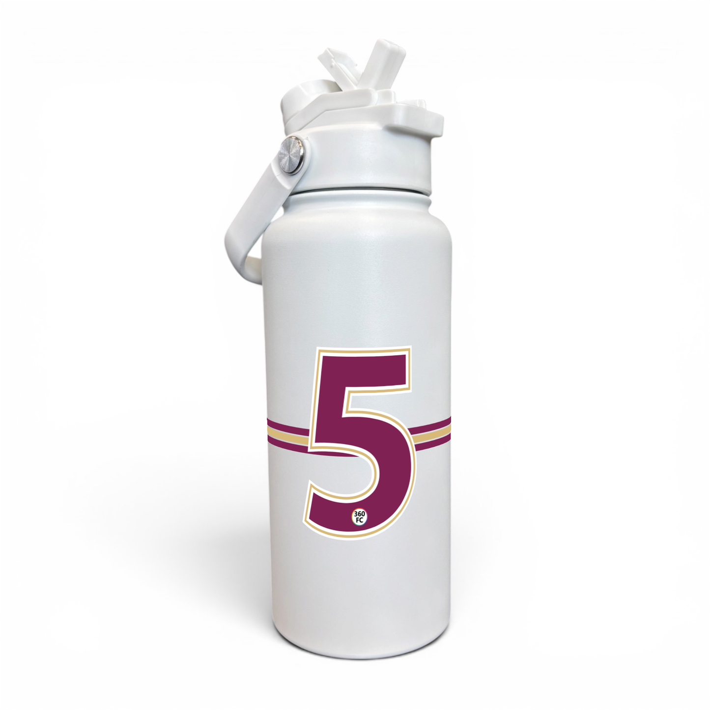 Manly Numbers Stainless Steel Bottle