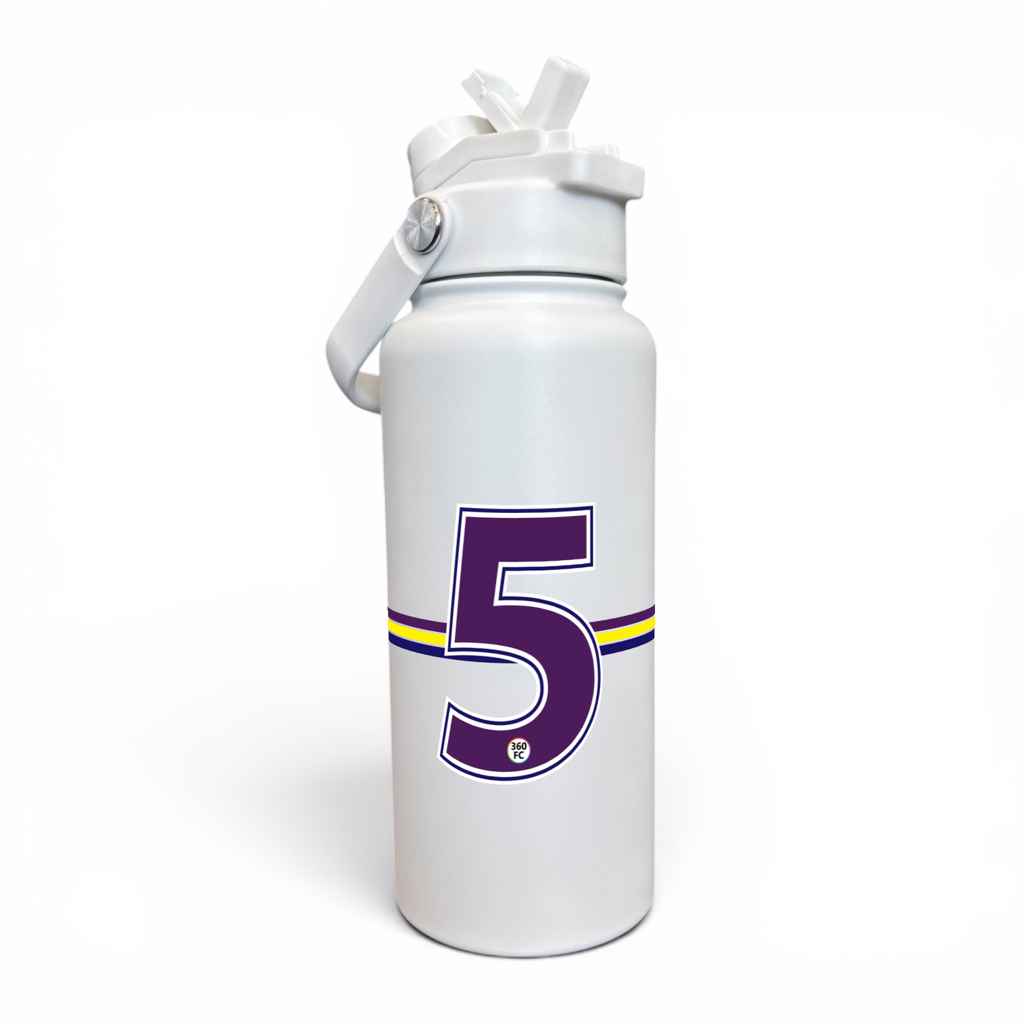 Melbourne Numbers Stainless Steel Bottle