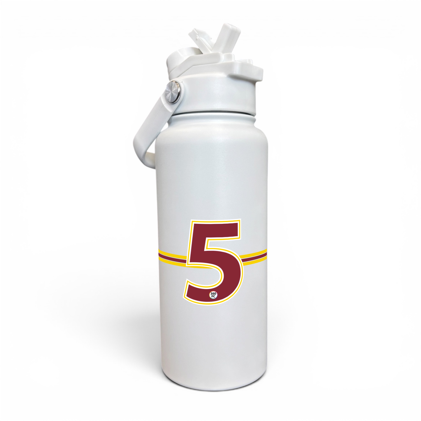 Brisbane Numbers Stainless Steel Bottle