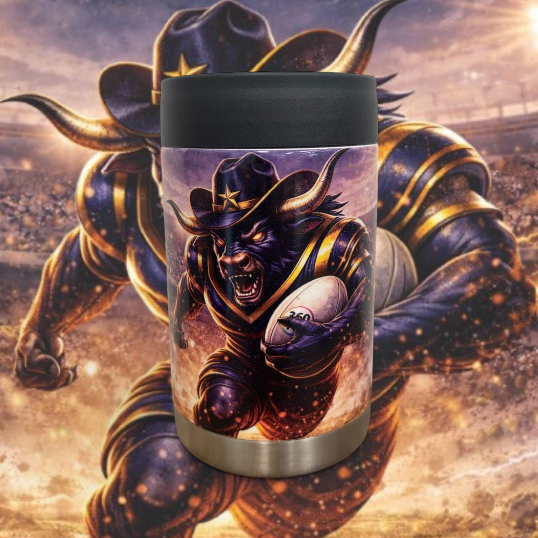 Cowboy - Full Colour Stainless Steel Can Cooler