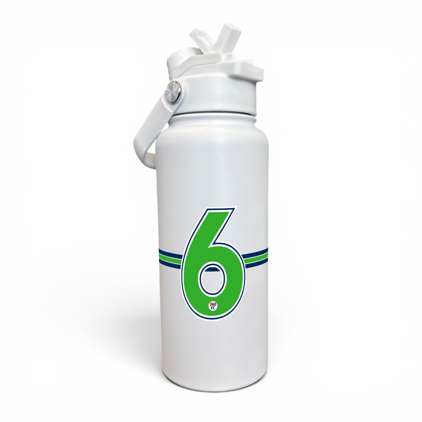 Canberra Numbers Stainless Steel Bottle