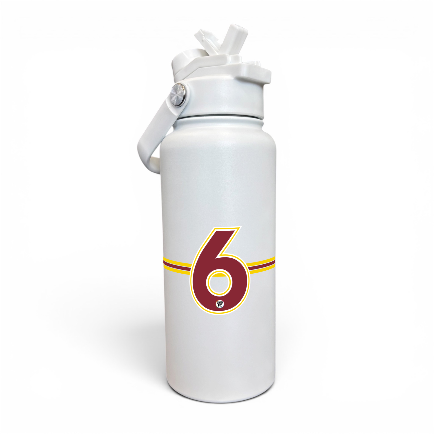 Brisbane Numbers Stainless Steel Bottle
