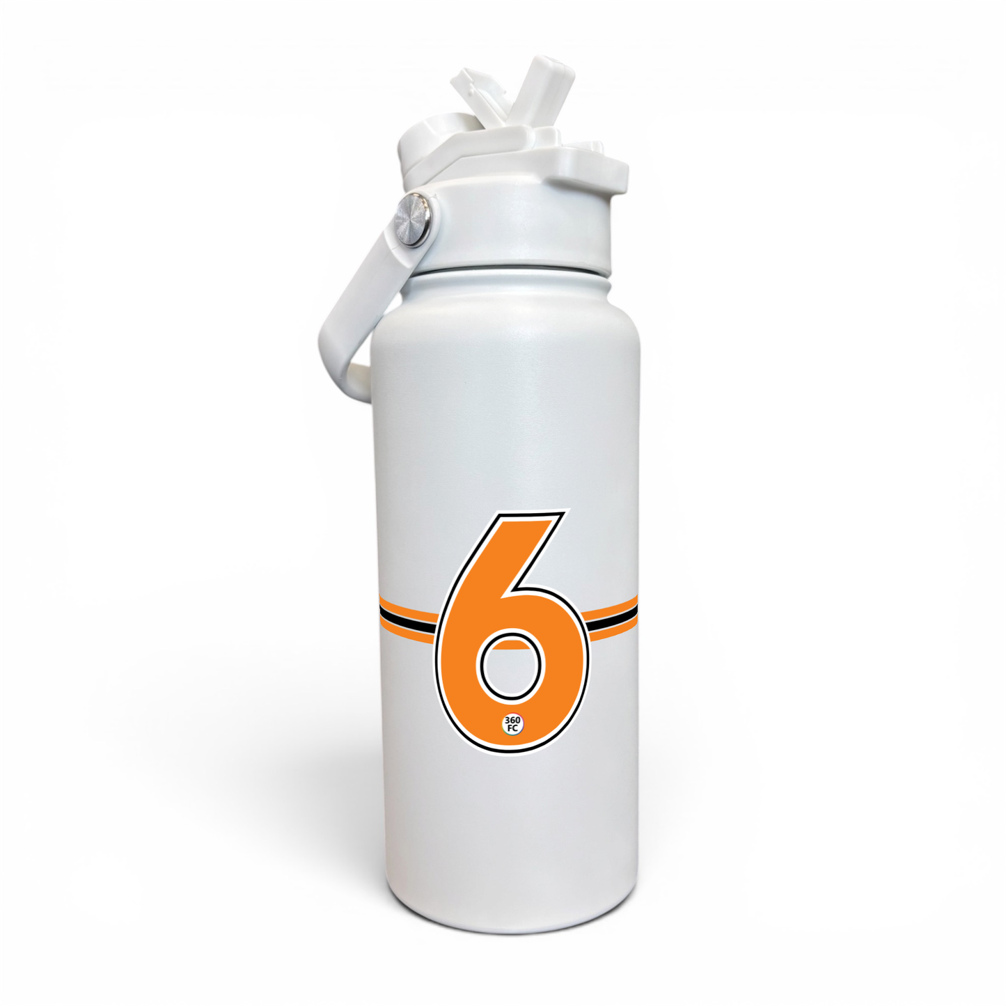 Wests Numbers Stainless Steel Bottle
