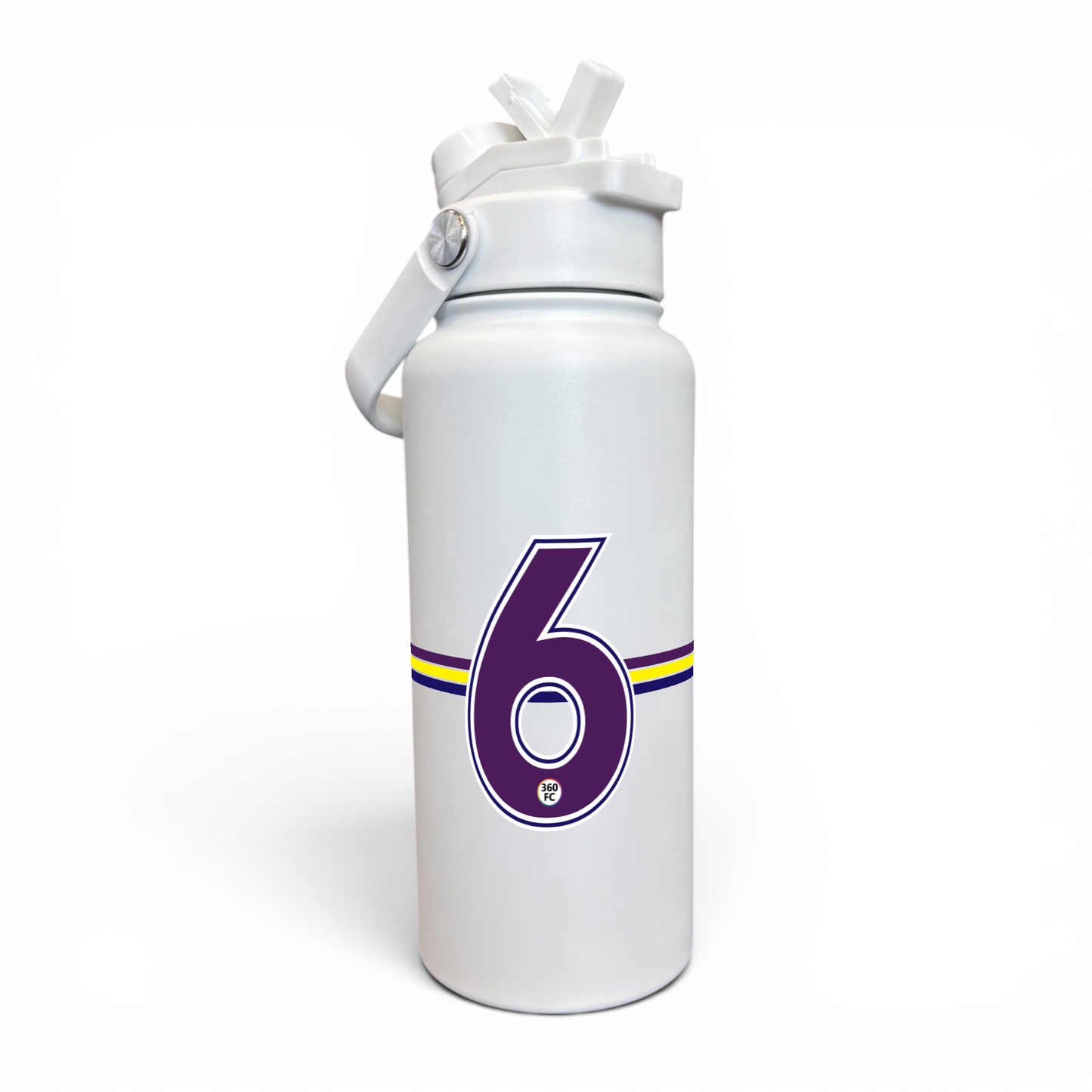 Melbourne Numbers Stainless Steel Bottle