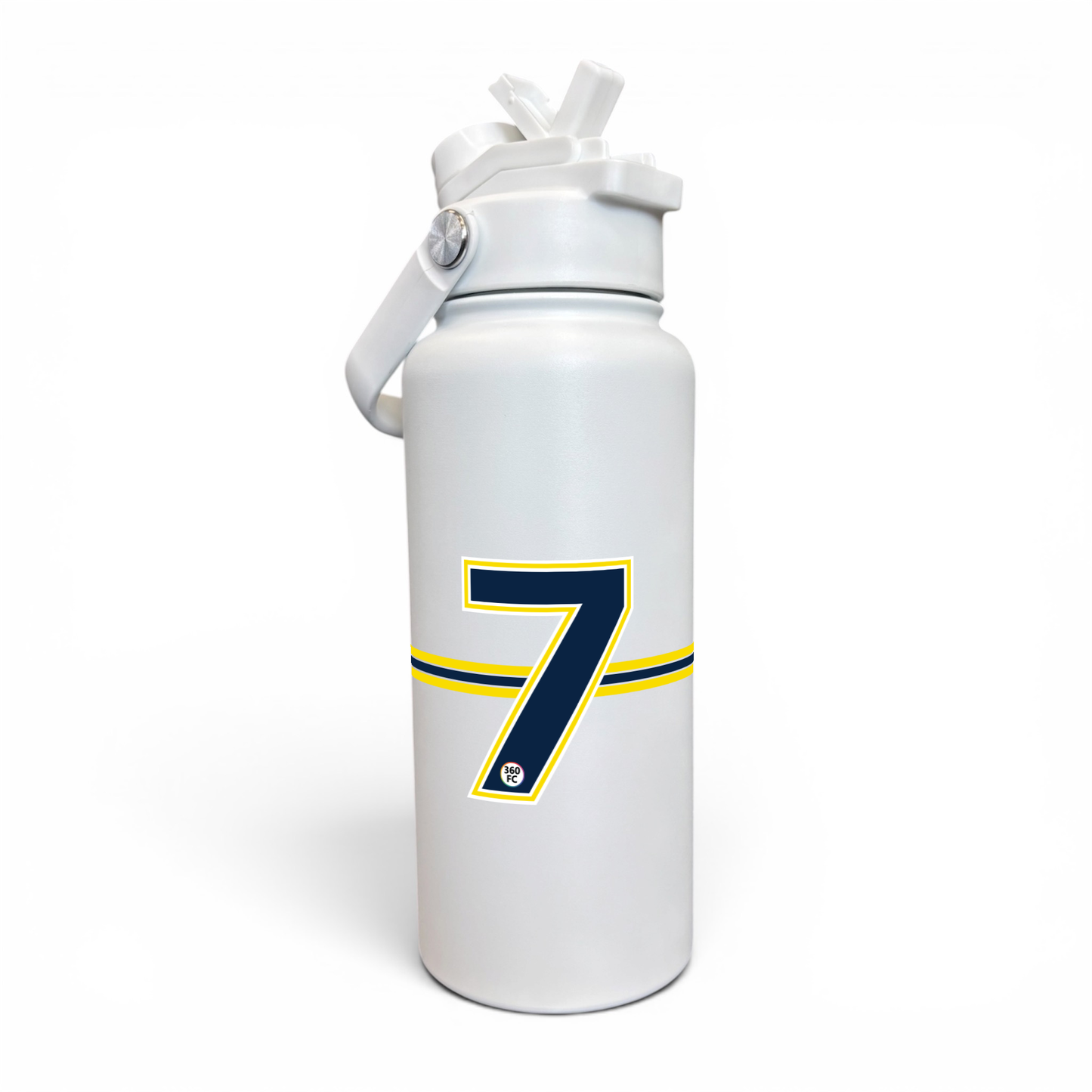 North Queensland Numbers Stainless Steel Bottle
