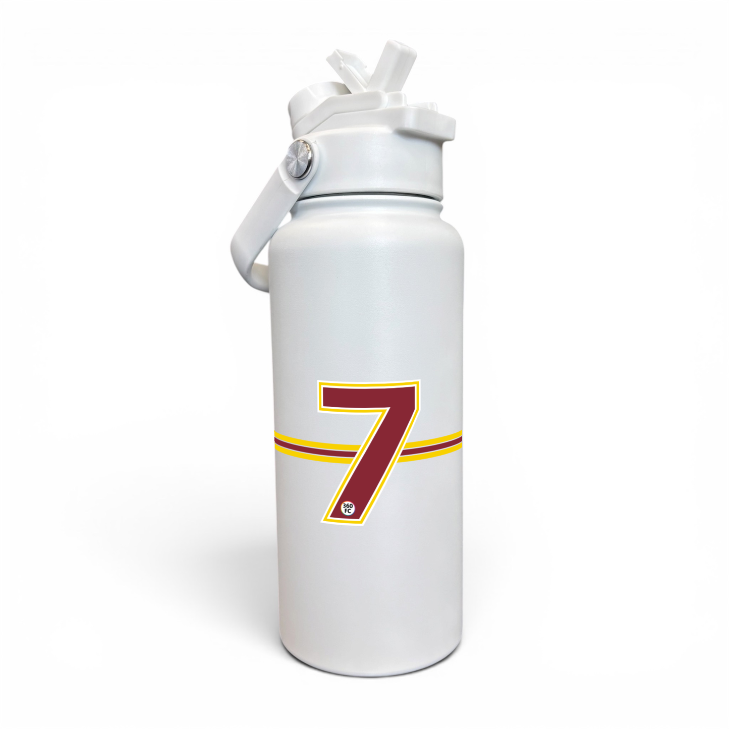 Brisbane Numbers Stainless Steel Bottle