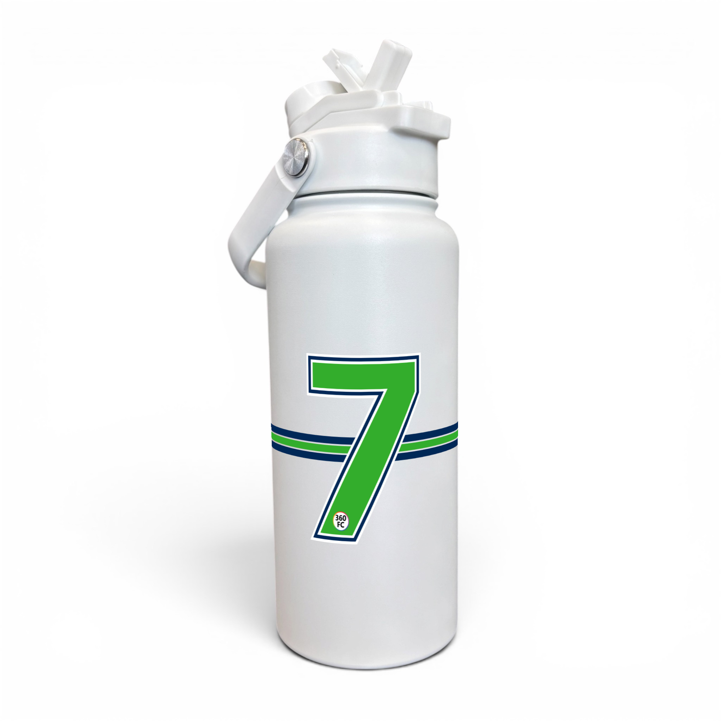Canberra Numbers Stainless Steel Bottle
