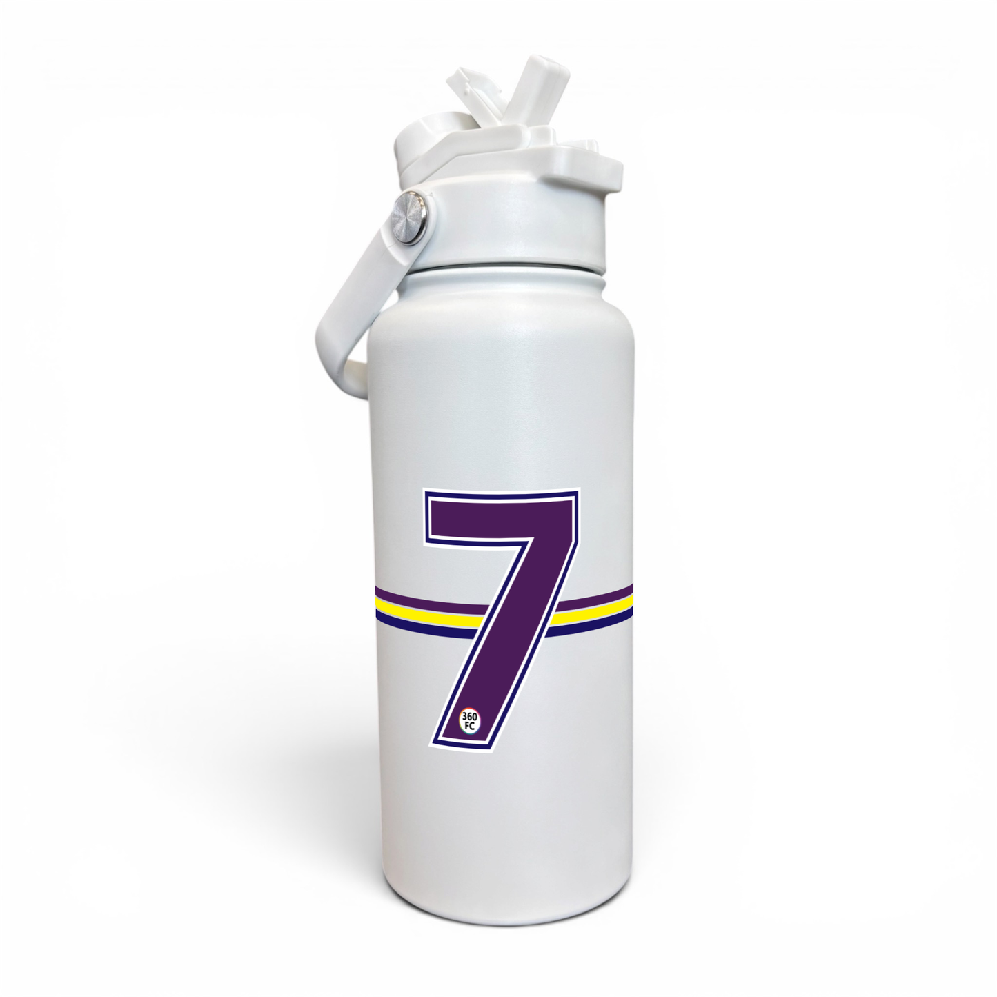 Melbourne Numbers Stainless Steel Bottle