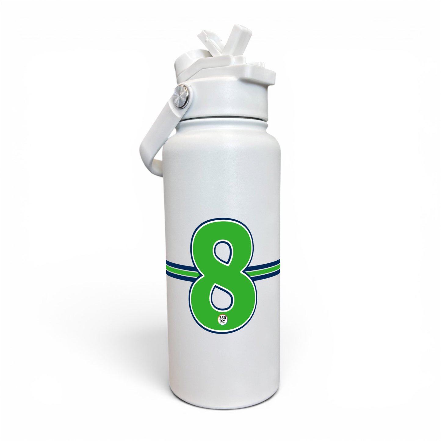 Canberra Numbers Stainless Steel Bottle