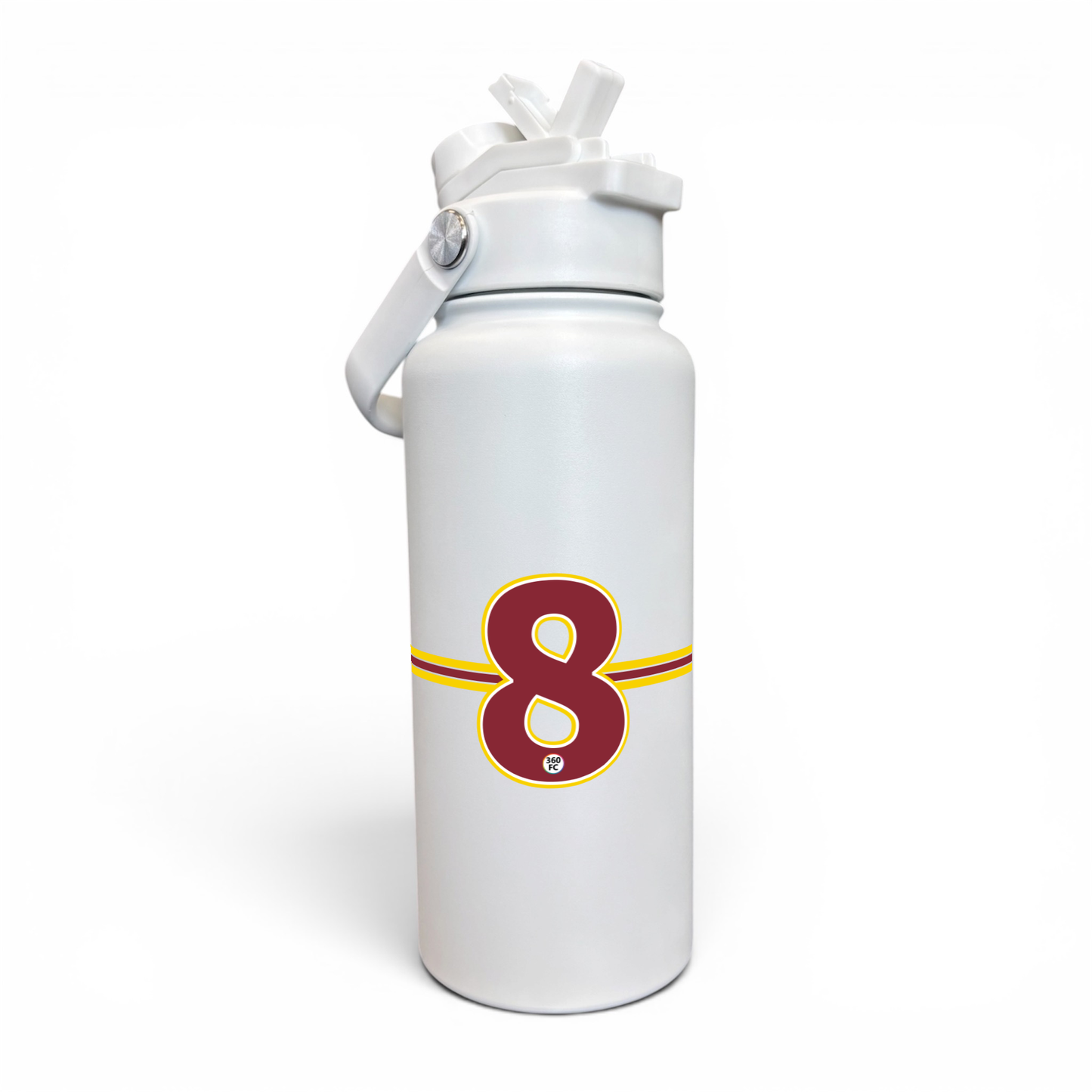 Brisbane Numbers Stainless Steel Bottle