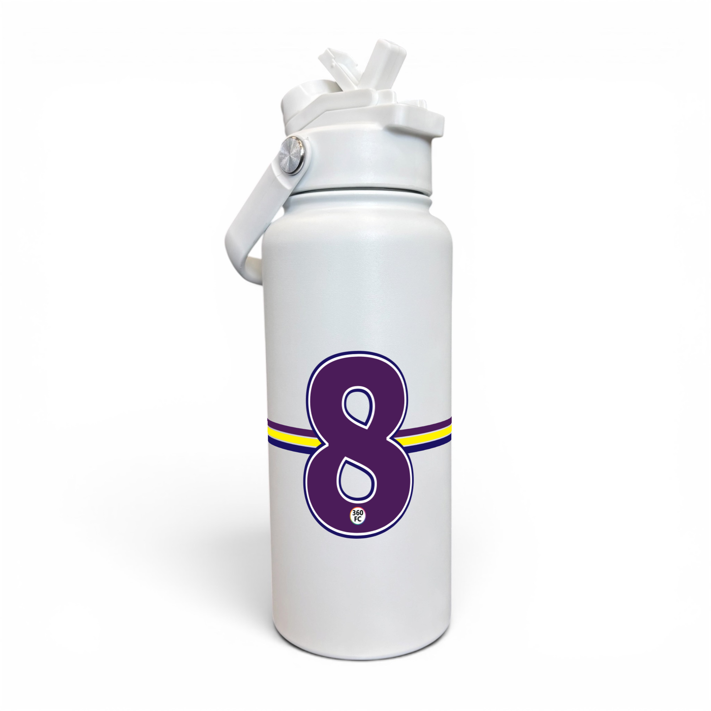 Melbourne Numbers Stainless Steel Bottle
