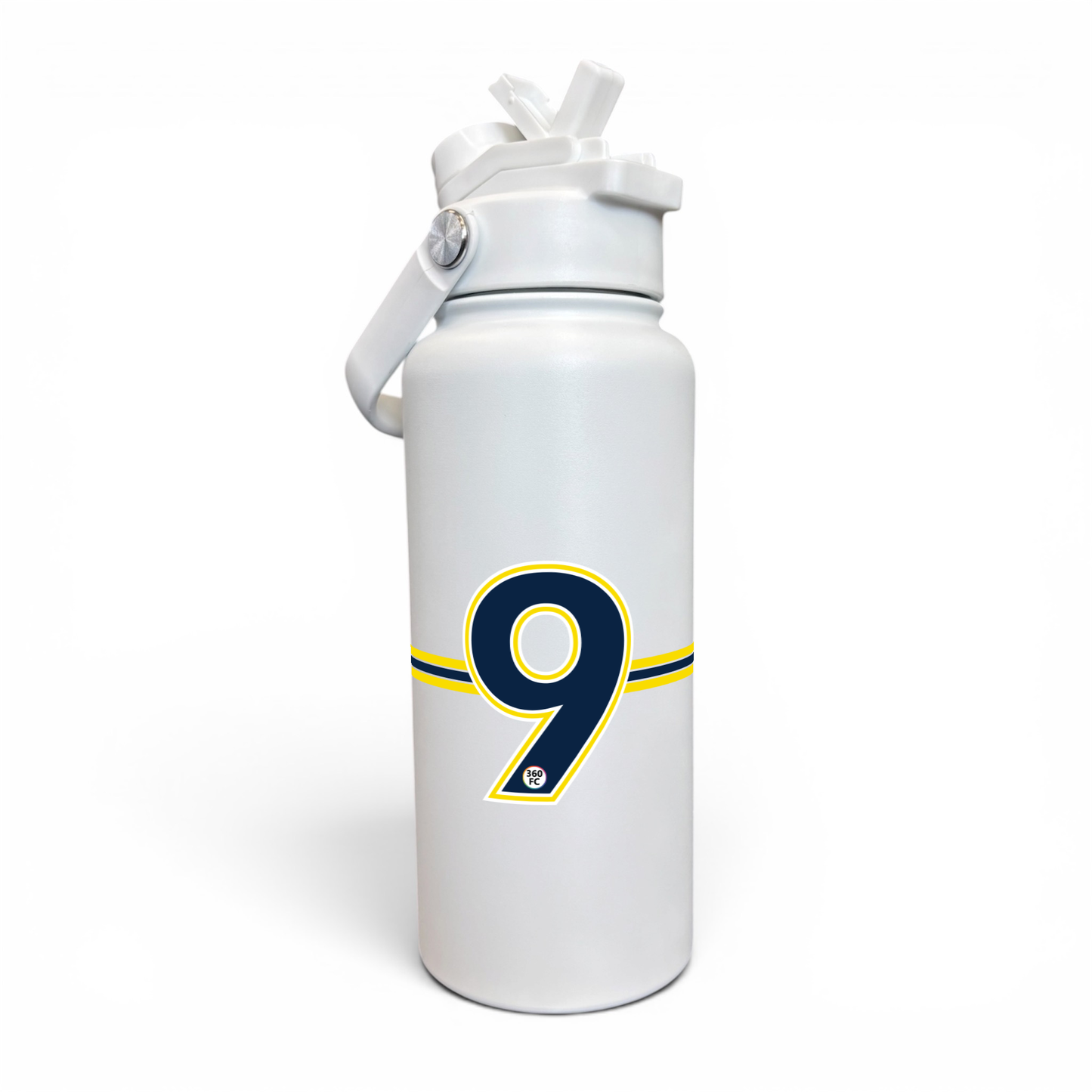 North Queensland Numbers Stainless Steel Bottle