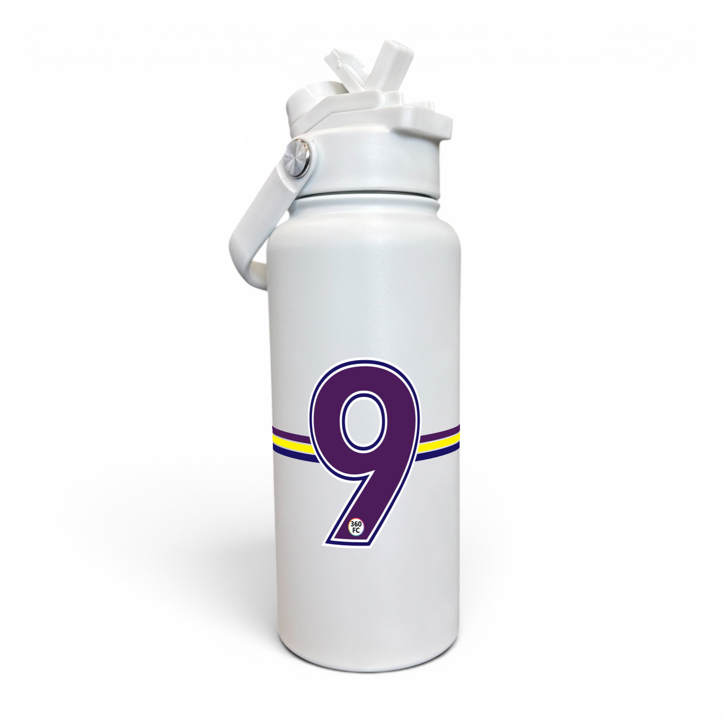 Melbourne Numbers Stainless Steel Bottle