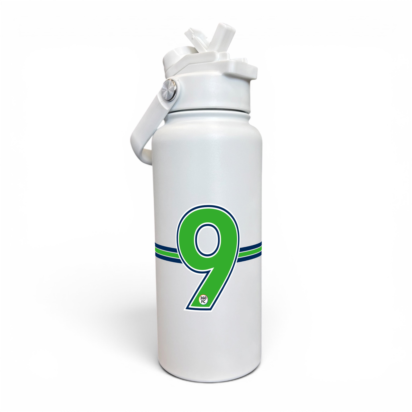 Canberra Numbers Stainless Steel Bottle